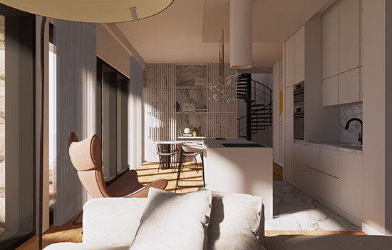 Paradise Residence - Yeni Lüks kompleks Budva - Üç yatak odalı penthouse As10, 261,93 m2, deniz manzaralı 17