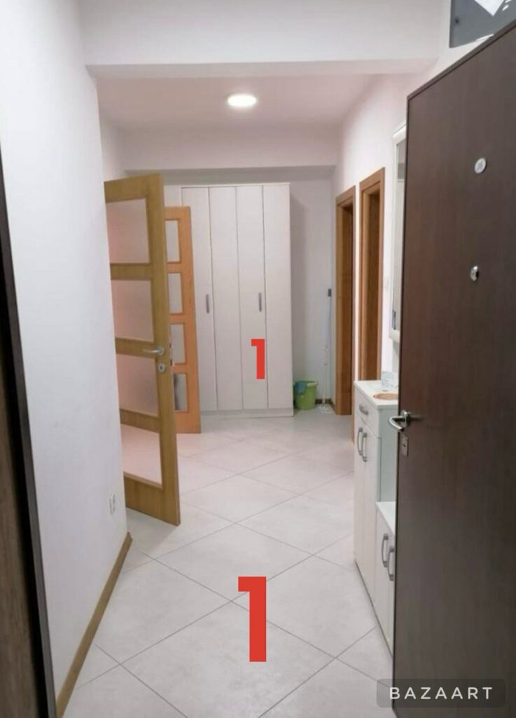 Üç yatak odalı 140 m2'lik güzel satılık daire, Budva - Babilonija, Merkur binası - Daire D158 15