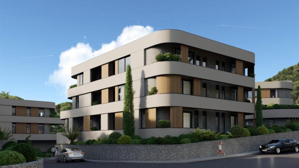 NOVO EKSKLUZIVNO VIP NASELJE KOD PLAŽE JAZ - Studio apartman na prizemlju površine 27m2,drugom spratu u zgradi A - Apartman D171- A208 17