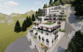 Montenegrina Residence - VIP Penthouse sa tri spavaće sobe i privatnim liftom - 189.16m2 - 3. sprat - Velika zelena terasa sa privatnim bazenom i zonom za odmor - #SU4-J1